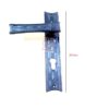 Cast Iron Door Handle On Plate 250mm #1438 - Image 2
