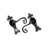 Cast Iron Door Handle On Plate 170mm #1446 - Image 3