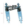 Cast Iron Door Handle On Plate 260mm #1449 - Image 2
