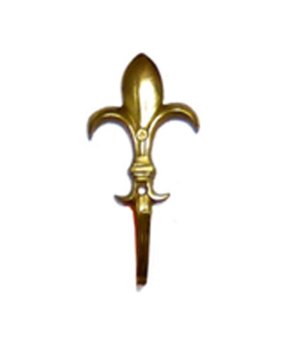 Brass Curtain Tie Hook 115mm #1473
