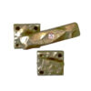 Brass Lever On Rose Medieval + Turn Button Set 110mm #1572 - Image 4