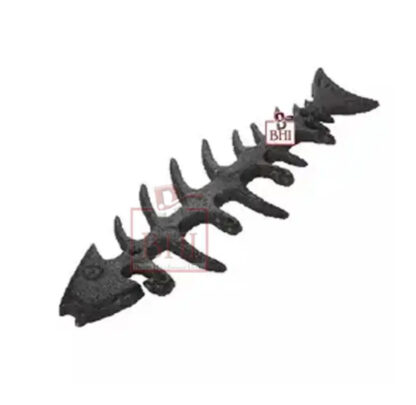 Cast Iron Animal Coat Hook"FISH" Style 300mm #1656 Matt Black Finish - Image 4