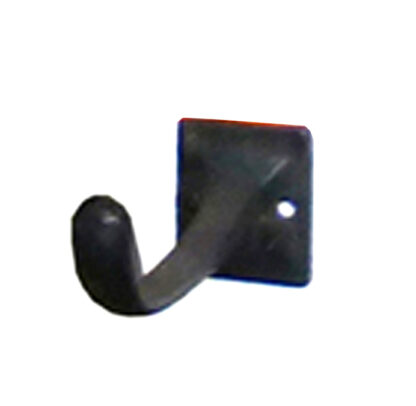 Cast Iron Hat & Coat Hook 65mm #1678 Black Finish