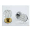 GLASS CRYSTAL DOOR  KNOB 75mm #2023 - Image 3