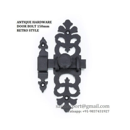 CAST IRON DOOR BOLT 160mm #2290 - Image 4