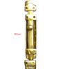 Brass Door Slide Latch Lock Antique Door Sliding Bolt Heavy Duty Gate Sliding Bolt Latch with Screws for Garden Gate Shed Door Windows Polish Brass Finish 180mm #2548 - Image 2