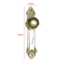 Brass Door Knob On Plat 320mm #2591 - Image 2
