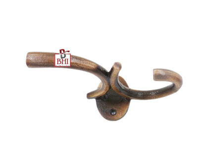 Cast Iron Hat & Coat Hook 120mm #2634 Copper Antique Finish
