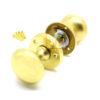 BRASS VICTORIAN DOOR KNOB 45mm #2685 - Image 4