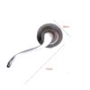 Zinc Door Handle On Round Rose  110x50mm DIA #2722 - Image 2