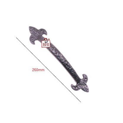 Cast Iron Door Pull Handle Manillon 260mm #2740 - Image 2