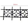 Speak-Easy Decorative Door Cast Iron Grill for Peephole and Door Viewer in Home 920mm #2798 Black Powder Coated - Image 2