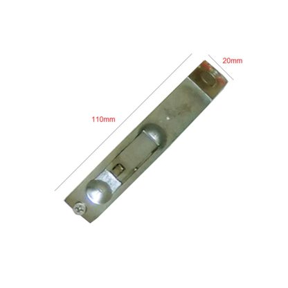 Aluminum Door Bolt Satin Anodised Finish Lever Action Flush Slide Door Lock Bolt 110mm #2980 - Image 2