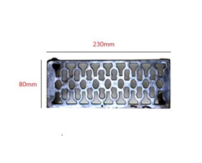 Air Vent Grill Antique Old Slotted Victorian Decorative Style Open Outdoor Air Vent Ornate Quality Solid Natural Lacquer Finish 230mm #3150 - Image 2