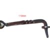 Antique Handforge Barn Door Iron Hook Latch Folk Art Scandinavia Wrought Iron Gate Cabin Hook 110mm #3159 - Image 2