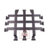 Speak-Easy Decorative Door Forged Iron Grill for Peephole and Door Viewer in Home, Office & Wine Cellar, with Curly Slim Design 300mm #3819