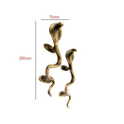 Brass Pull Handel Manillon  285mm #3979 - Image 3