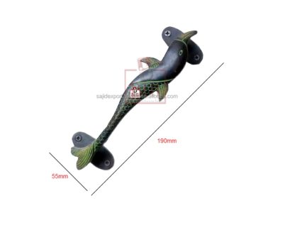Brass Door Pull Handle Manillon190mm #3984 - Image 2