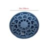Aluminum Vent Systems Black Ceiling Grille - Round Air Vent - Grill Cover - Aluminum Screen - HVAC Vents for Bathroom, Home Office, Kitchen 125mm # 4093 - Image 2
