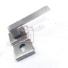 Stainless Steel Door Handle On Rose With Keyhole 125mm #4099 - Image 2