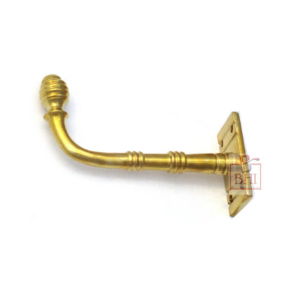 Brass Reeded Style Hook 100mm # 5042 - Image 2