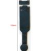 Cast Iron Barrel Bolt Latch, Slide Bolt Gate Latch, Heavy Duty Solid Cast Iron Black Powder Finish Door Lock for Fence/Wooden/Barn Door/Yard Door/Shed Door/Interior Door Latch 150mm #526 - Image 2