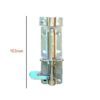 Sheet Iron Brenton Bolt Pad Sliding Door Lock for Bedroom Patio Door Security Heavy Duty Sheet Iron Galvanised Finish Gate Latch Garden Shed Gate Bolts for Wooden Gates 163mm #549 - Image 2