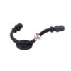 Cast Iron Hat & Coat Hook 130mm #686 Black Finish - Image 2