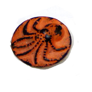 Cast Iron Cabinet Knob Hand Painted 35mm #809 (Set of 6 Pcs)