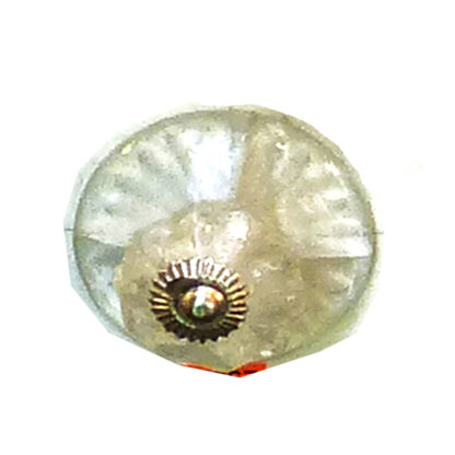 GLASS CRYSTAL CABINET KNOB 28mm #2424 (Set of 6 Pcs)