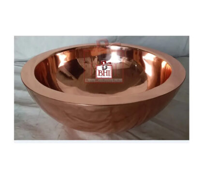 COPPER WASH BASIN 16x6 Inch#5063