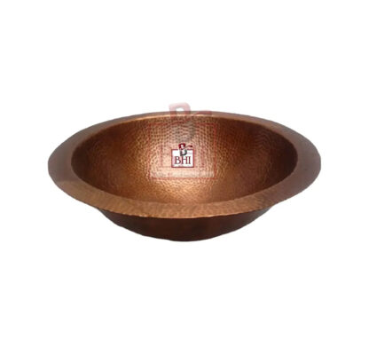 COPPER WASH BASIN 18x6.5 Inch #5068