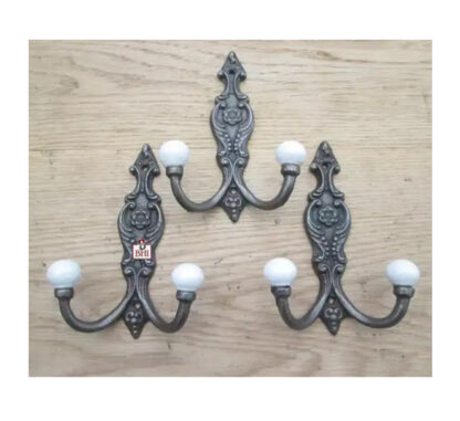 Cast Iron Hat & Coat Hook 155mm #2610 - Image 4