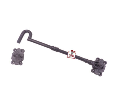 Cast Iron Cabin Hook 250mm #1245 Black Finish