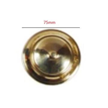 Decorative Nail Heads Brass Antique Domes Nails - 75mm #1090 - Image 2