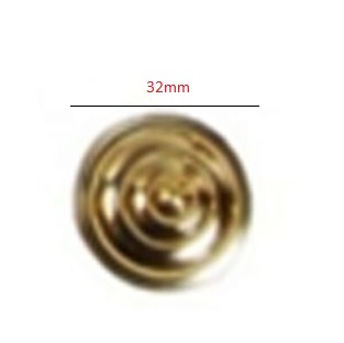 Decorative Nail Heads Brass Antique Domes Nails -32mm #1095 - Image 2