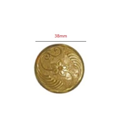 Decorative Nail Heads Brass Domes 38mm #1112 - Image 2