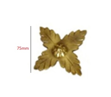 Decorative Nail Heads Brass Domes - 75mm #1117 - Image 2