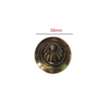 Decorative Nail Heads Brass Domes - 38mm #1123 - Image 2