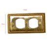 Brass Switch Plate Georgian 110mm #1334 - Image 2