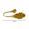 Brass Curtain Tie Back Hold Back Hook 155mm #1460 - Image 2