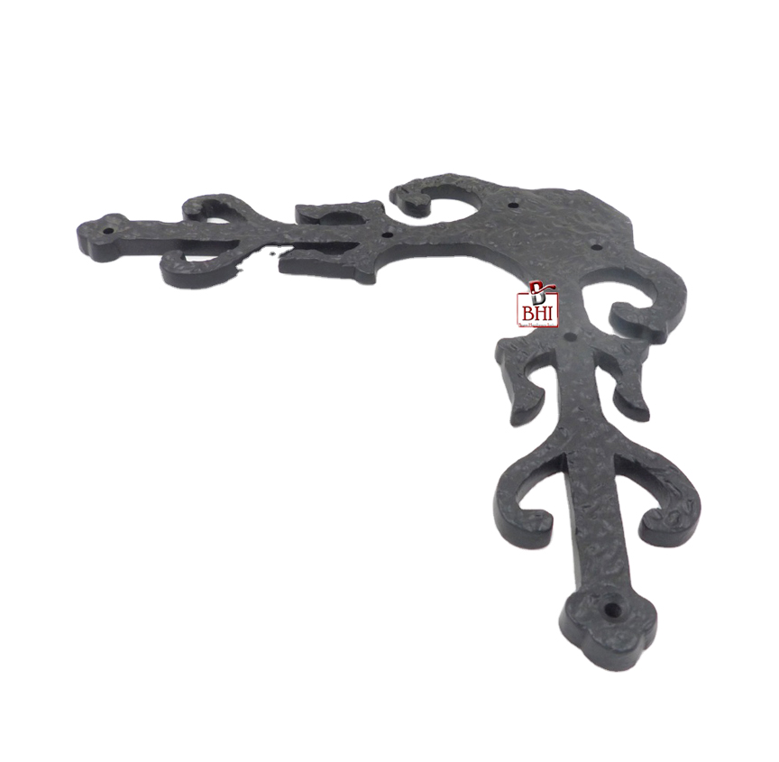 Cast Iron Corner Strap Fancy 350mm #1497 - Image 4