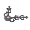 Cast Iron Corner Strap Fancy 200mm #1498 - Image 6