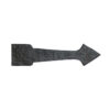 Cast Iron Door Strap Front Décor Spearhead 310mm #1515