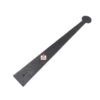 Cast Iron Door Strap Front Décor Bean Cusp 460mm #1516