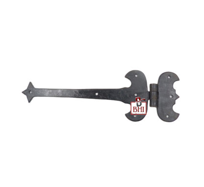 Cast Iron Door Hinge Double Mustache  250mm #1642