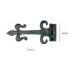 Cast Iron Door Hinge Mustache Heavy 305mm #1644 - Image 2