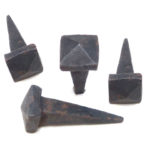 Decorative Nail Heads Antique Pyramid Clavos Hand Forged Iron-L-35x22x22mm #1868 - Image 2