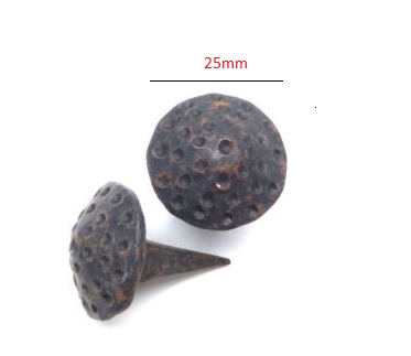 Decorative Nail Heads Anvil Iron Hand Forged Iron Clavos 32mm #1876 - Image 2