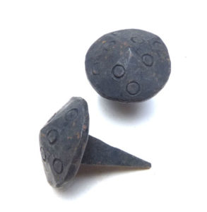 Decorative Nail Heads Handmade Clavos Forged Iron Rings - 28mm #1878